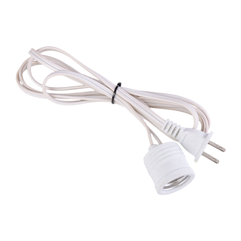 کابل برق سوکت لامپ E27 با دوشاخه برق متناوب FP-740
